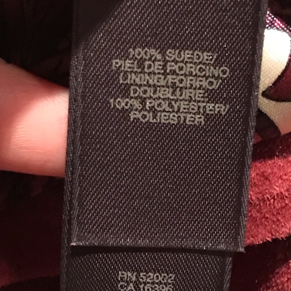 🚩 NWT Burgundy suede jacket - Picture 6 of 7